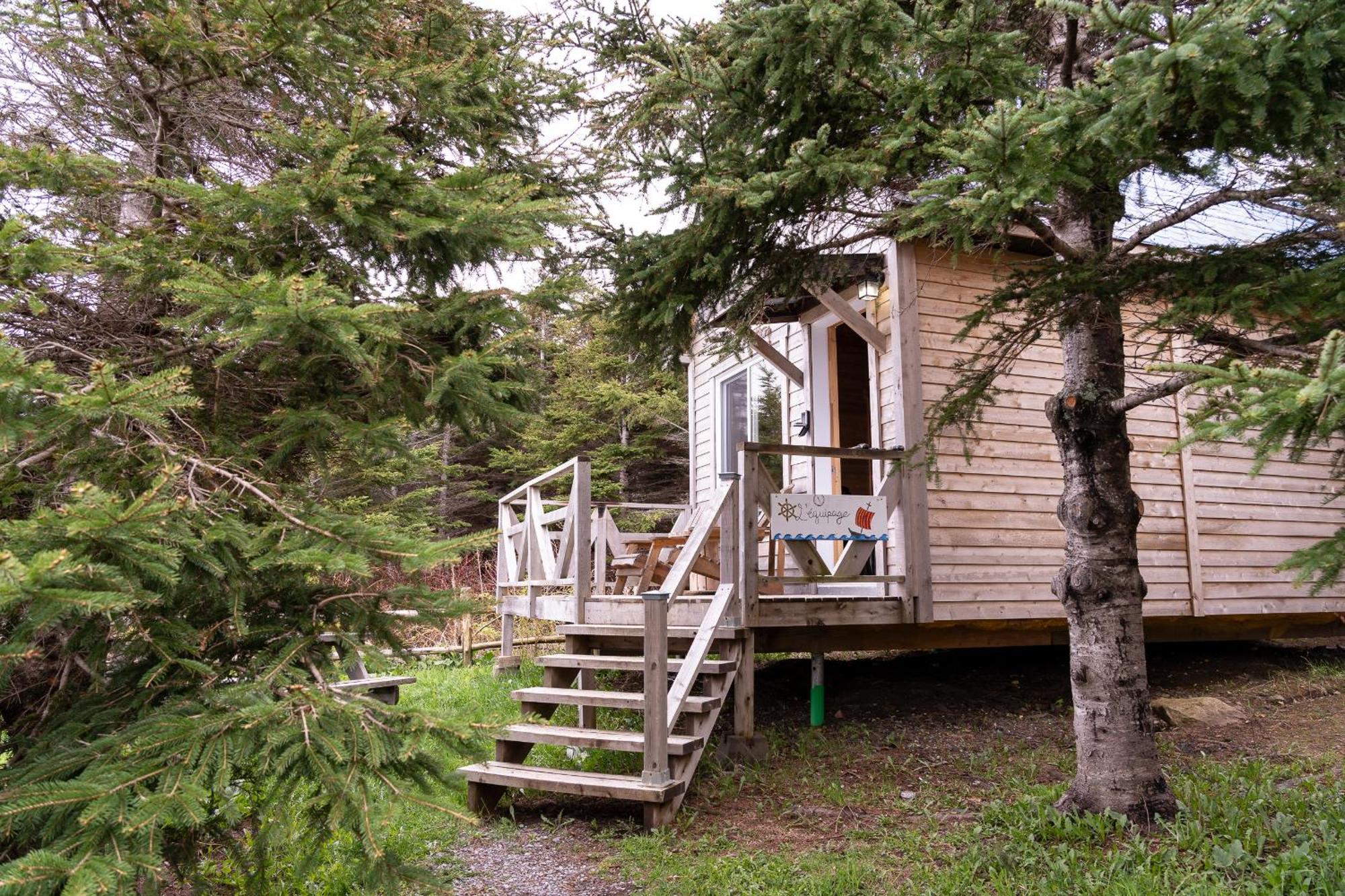 Auberge de jeunesse Auberge/Chalet Griffon Aventure à L'Anse-au-Griffon Extérieur photo